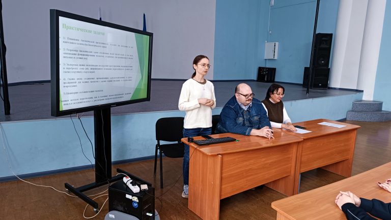 Профориентационная лекция в Астраханском государственном университете им. В.Н. Татищева